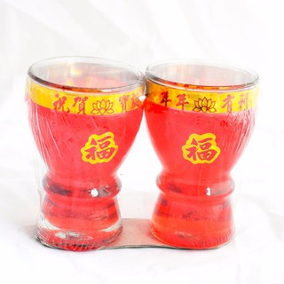 Hộp 6 cặp đèn cầy ly - Q07