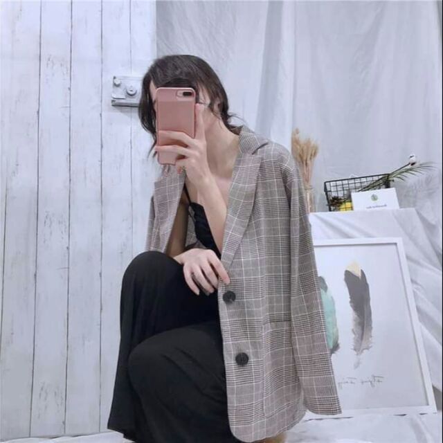 Áo Blazer caro phong cách Hàn Quốc