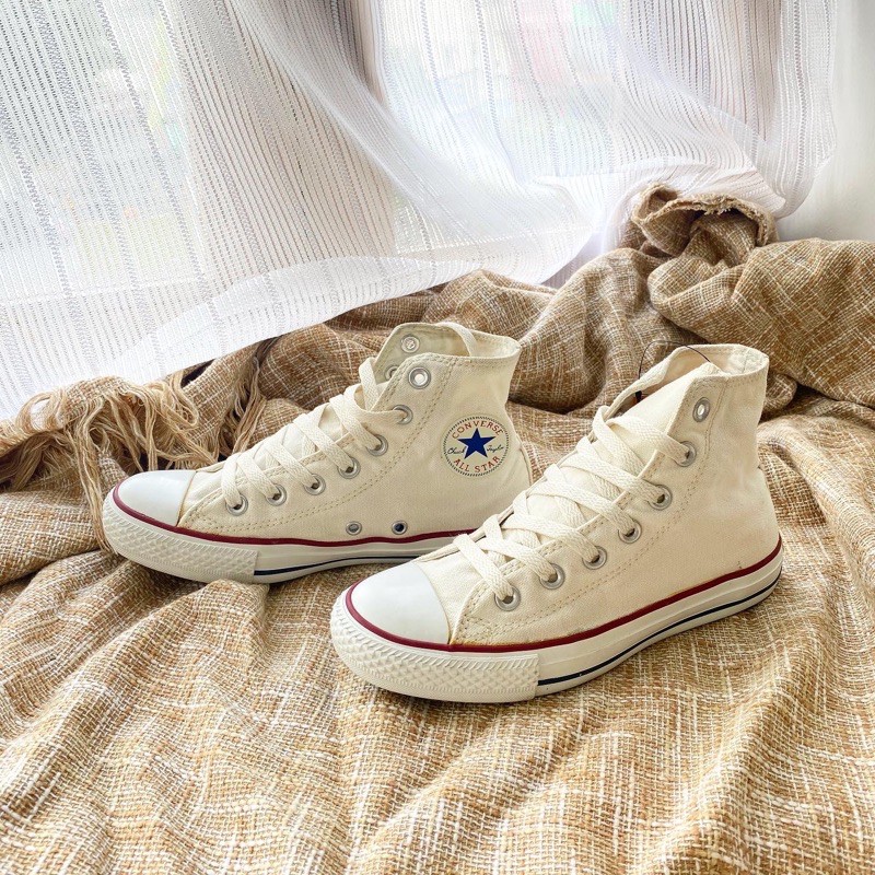 Giày Converse Trắng classic hi Real2hand