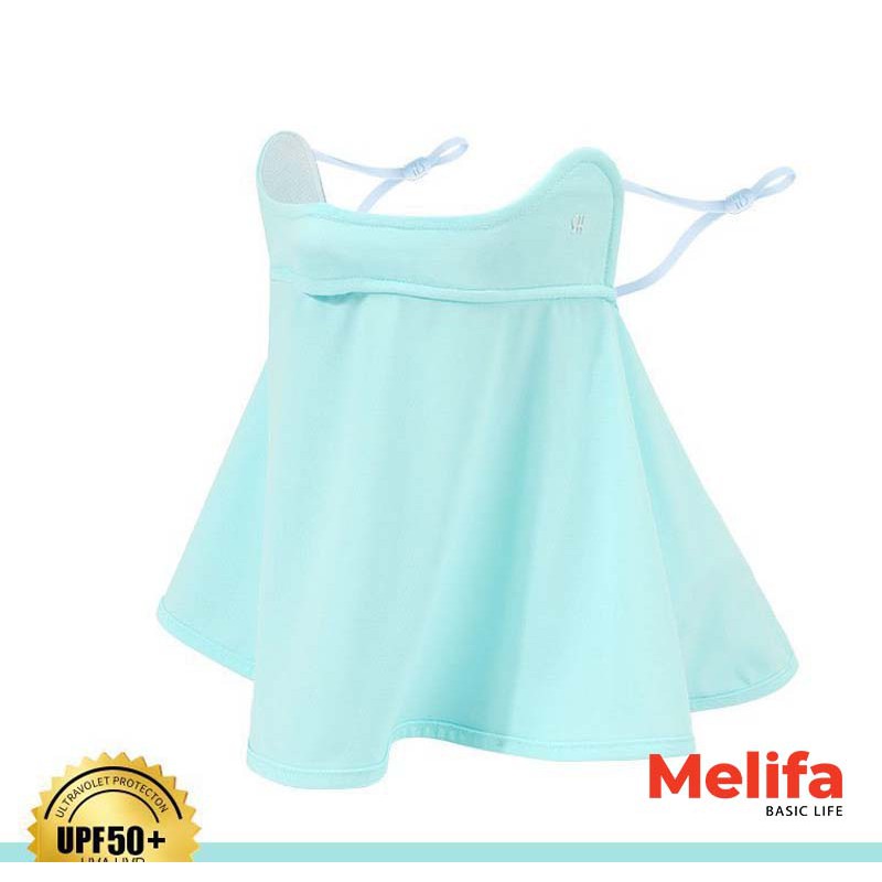 Khẩu trang chống nắng trùm cổ vai , chống tia UV UPF50+ chất cotton lụa  mã MELI0066 | BigBuy360 - bigbuy360.vn