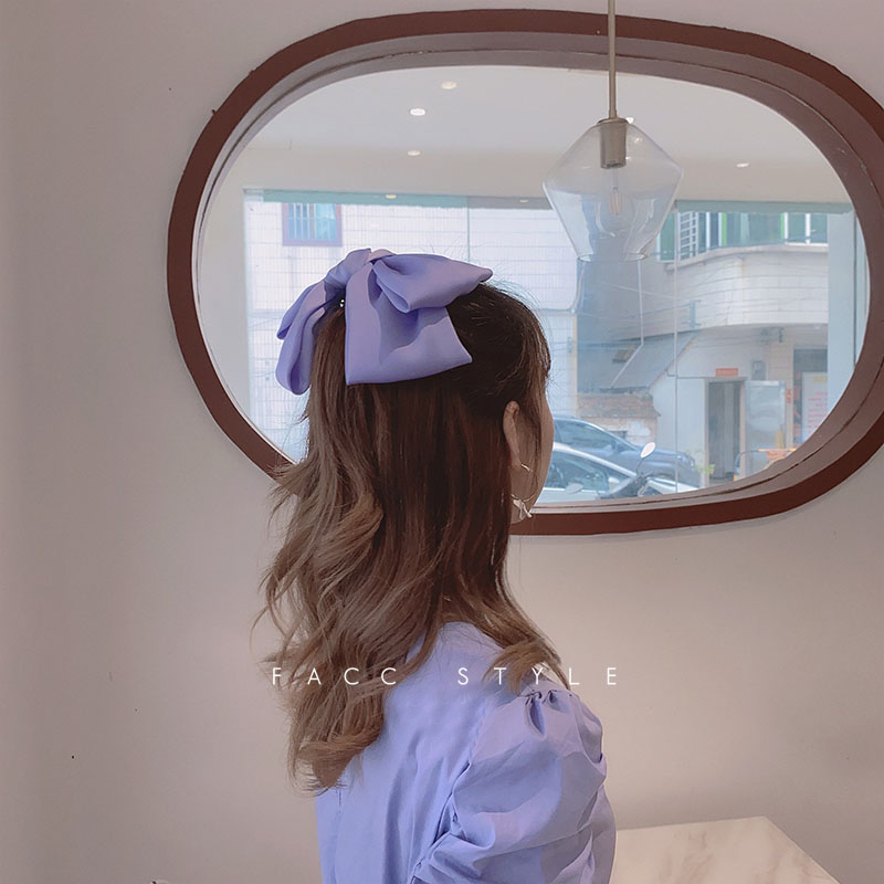 Purple Cute Bowknot Hairclips Hair accessory