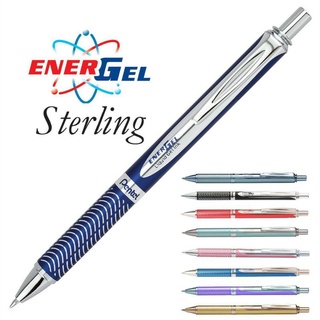 Bút ký cao cấp mực Gel Pentel nét 0.7 Mực xanh nhiều màu vỏ BL407 (kèm hộp)