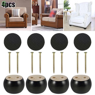 Bộ 4 Chân Tròn Thay Thế Cho Đồ Nội Thất Diy