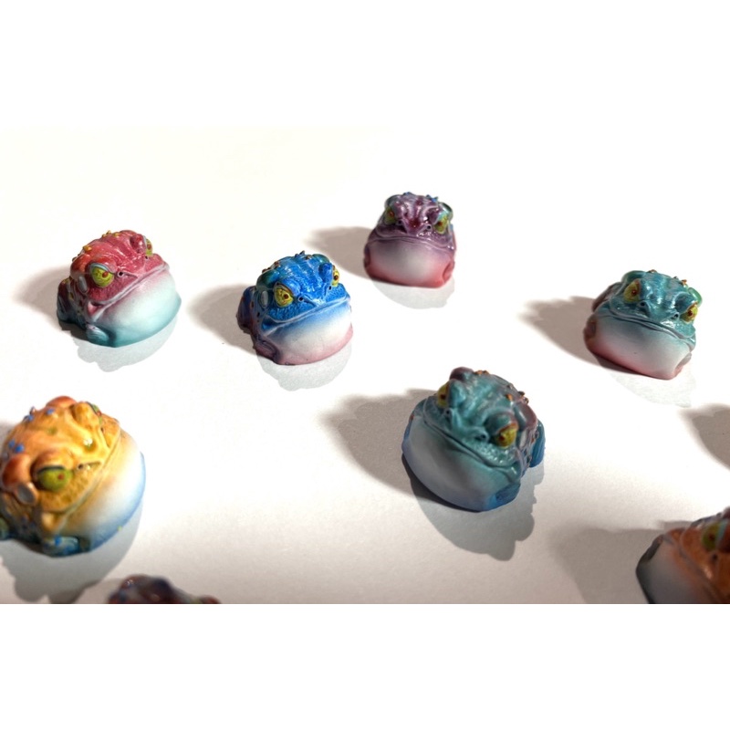 Nút bàn phím cơ Cóc.Keycap resin.Keycap Artisan