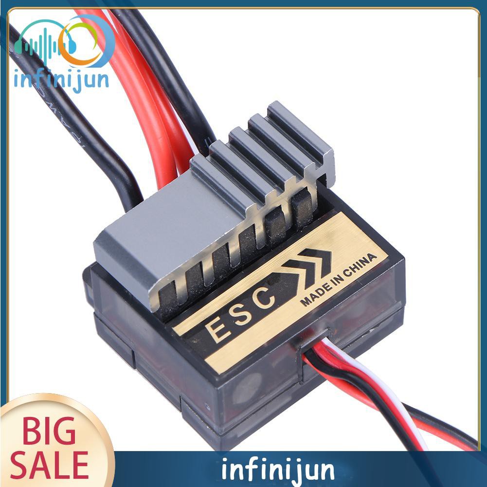 Bộ Điều Khiển Tốc Độ Động Cơ Chổi Than Hsp 320a 1/8 1/10 Esc Cho Xe Hơi/Tàu Thuyền