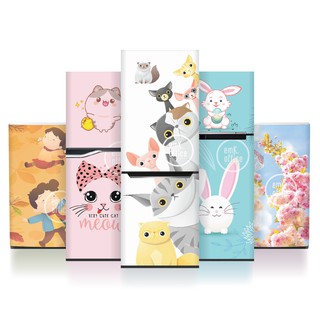[Nhiều mẫu] Decal dán tủ lạnh, miếng dán tủ lạnh mẫu cute - CB1
