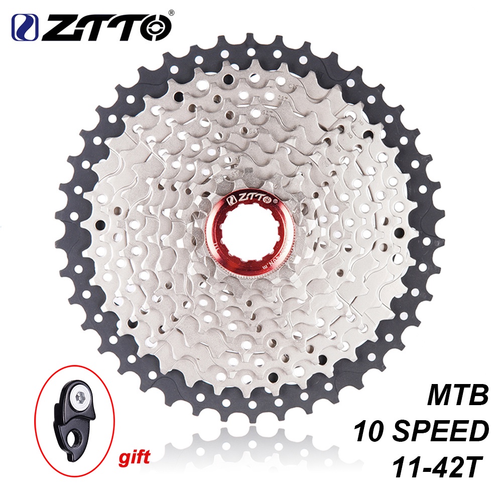 Líp xe đạp ZTTO MTB 10 tốc độ 11-42T 11-40T 10s 10v K7 chất lượng cao