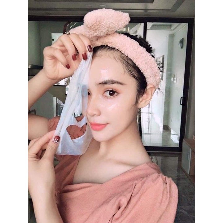 Mặt nạ giấy Beauty Kei Fermentation Sparkle Bomb Mask (màu Đỏ) - Dưỡng Ẩm, Trắng Da Hàn Quốc