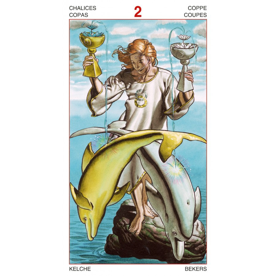 Bộ Bài Initiatory Tarot of the Golden Dawn (Mystic House Tarot Shop) - Bài Gốc Authentic Chính Hãng 100%
