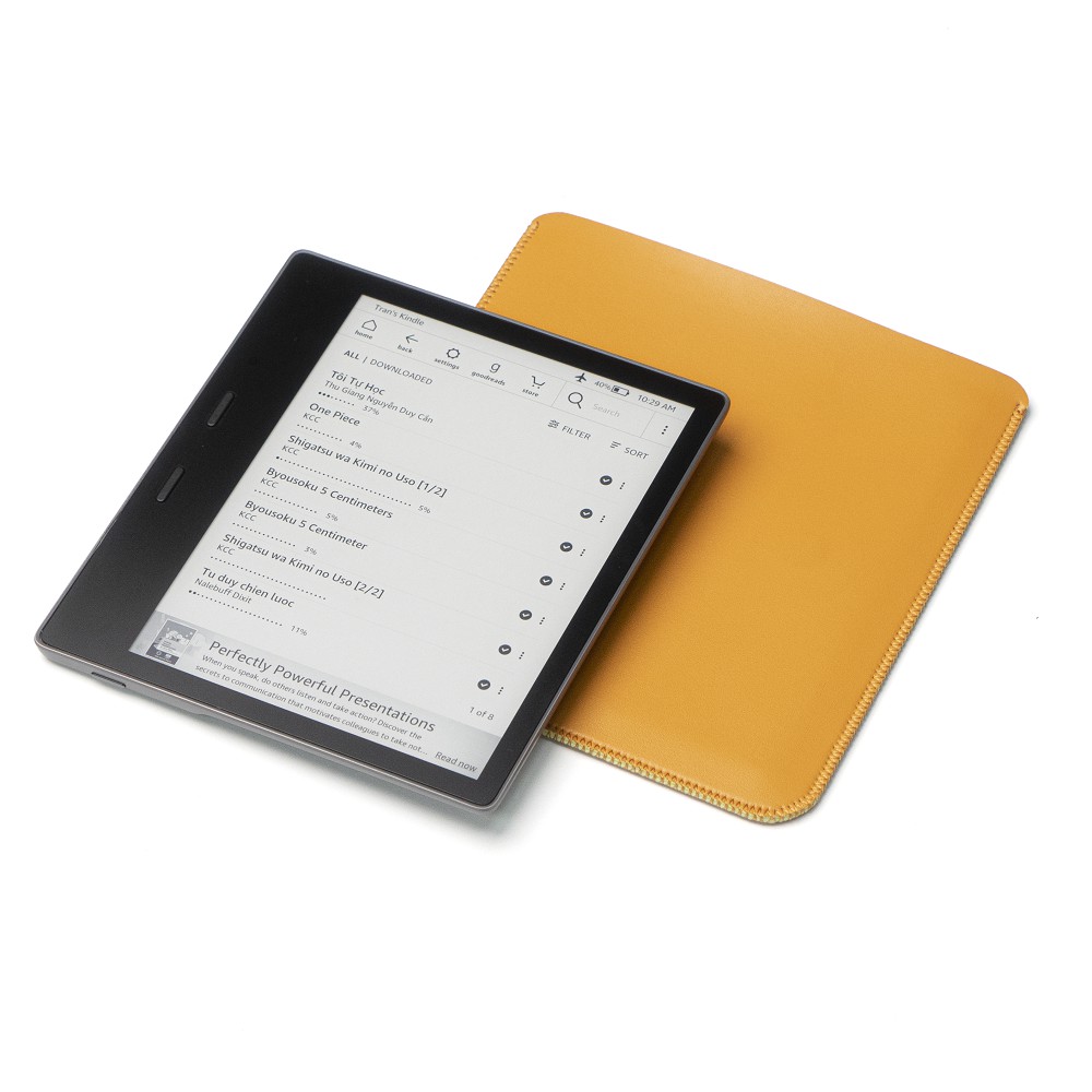 [Oasis 2/3] Túi da Kindle Oasis 2/3 7inch chất liệu Da microfiber, thiết kế ôm sát thân máy dễ dàng vệ sinh
