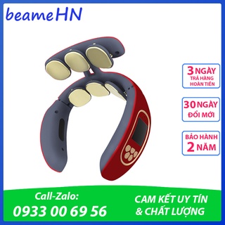 Máy massage cổ xung điện 6d cao cấp, máy massage xung điện - xóa tan đau mỏi cổ vai gáy
