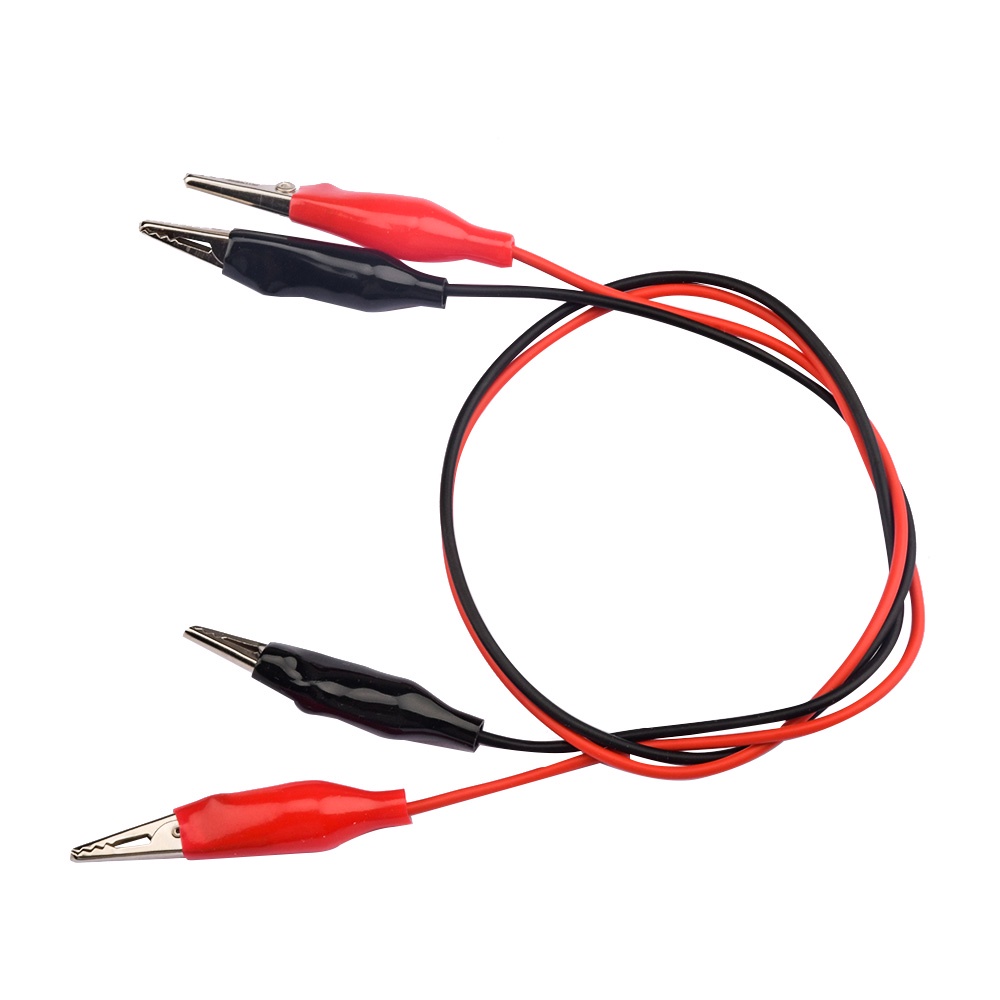 Set 5 dây cáp kiểm tra điện Pcbfun đầu kẹp cá sấu dài 0.5m