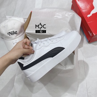 [CHÍNH HÃNG] GIÀY SKYE CLEAN *Trắng Sọc Đen* -  Code: 380147-04