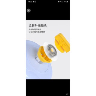 [Carno] 🌱Wheel mica silence gắn lồng 21cm🌱
