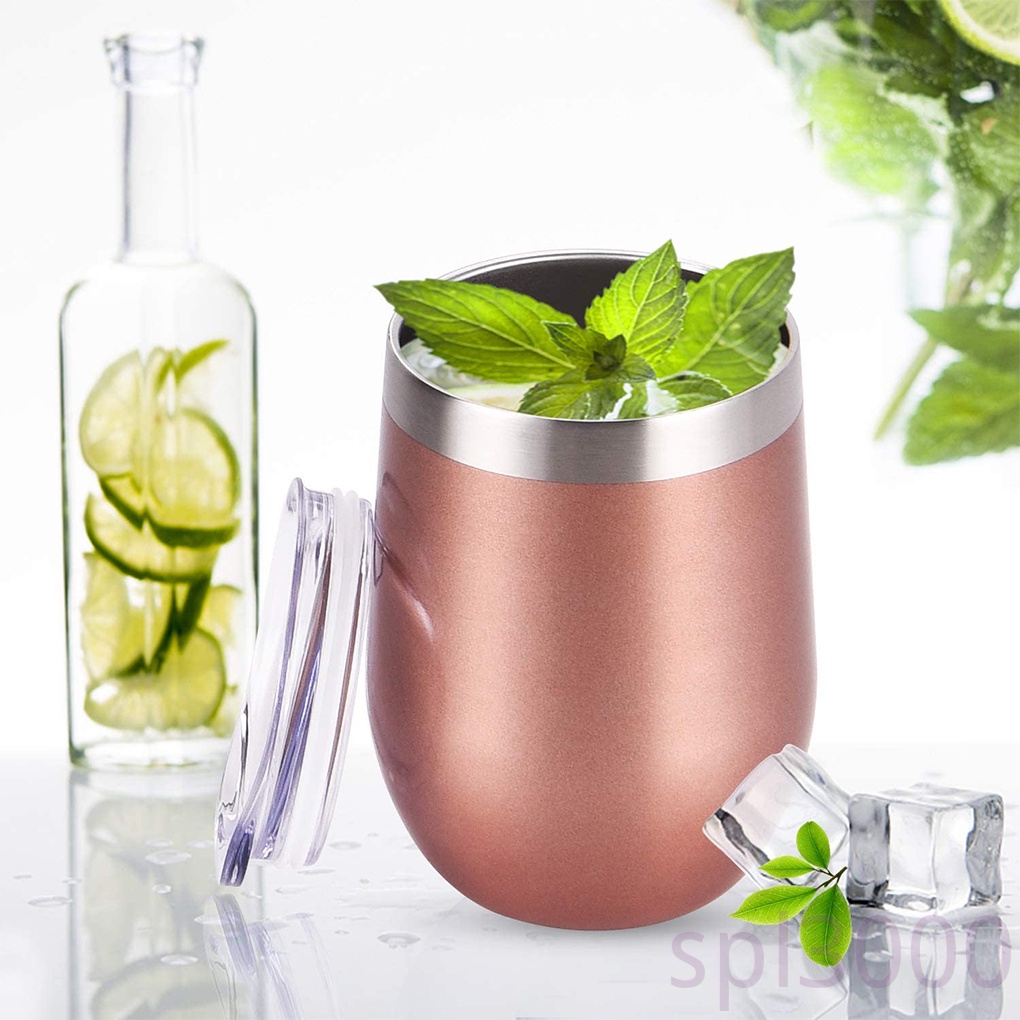 Bình Nước Giữ Nhiệt Chân Không Bằng Thép Không Gỉ 304 12oz