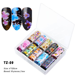 Foil dán móng TZ0236 (10 cuộn)