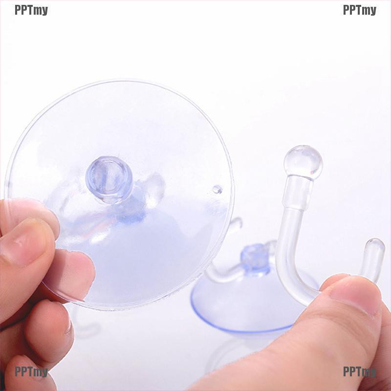 Móc Treo Đồ Trong Suốt Có Giác Hút Tiện Dụng Cho Nhà Bếp/Phòng Tắm