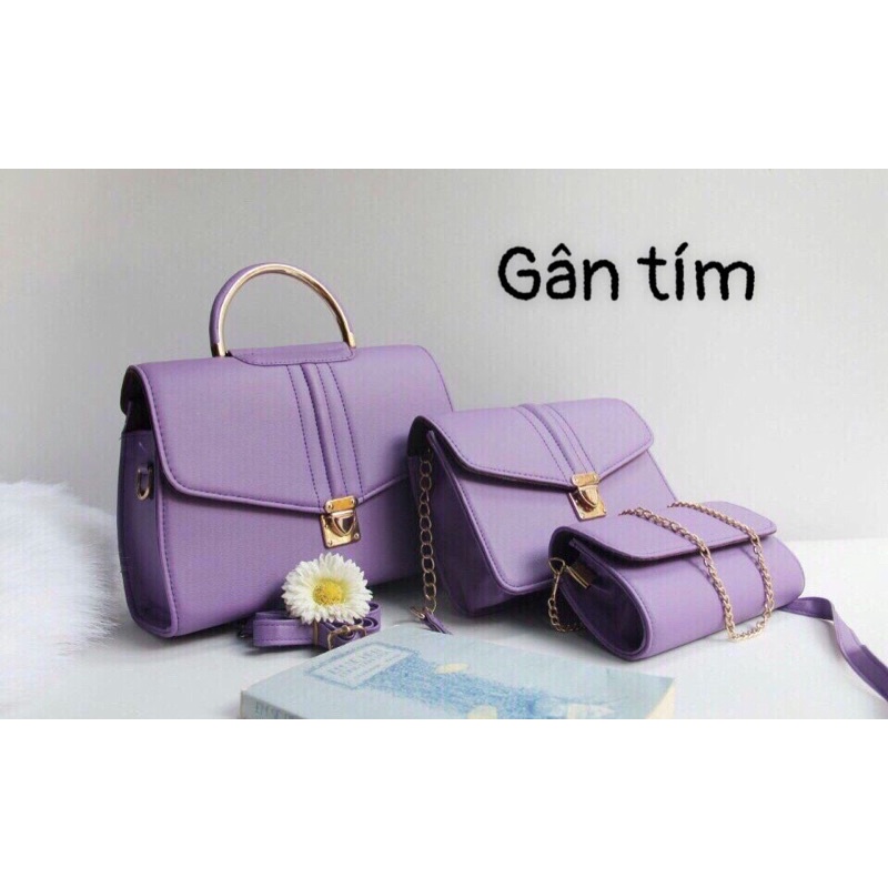 Túi xách thời trang nữ gân, túi xách