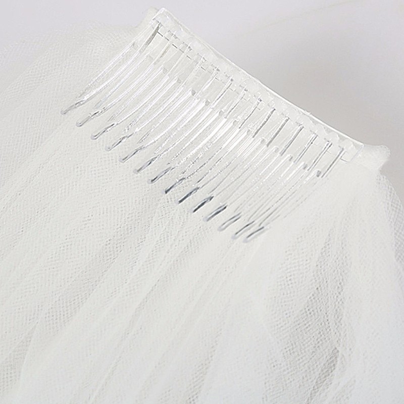 Khăn voan cài tóc cô dâu xinh xắn