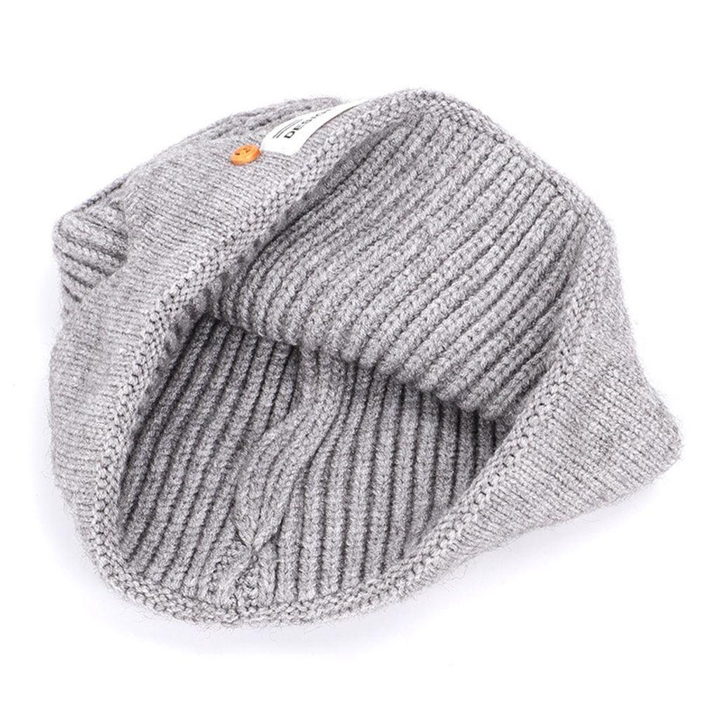 Mũ Beanie Dệt Kim WMES15H Thiết Kế Đơn Giản Dễ Phối Đồ Hóa Trang Cho Nam