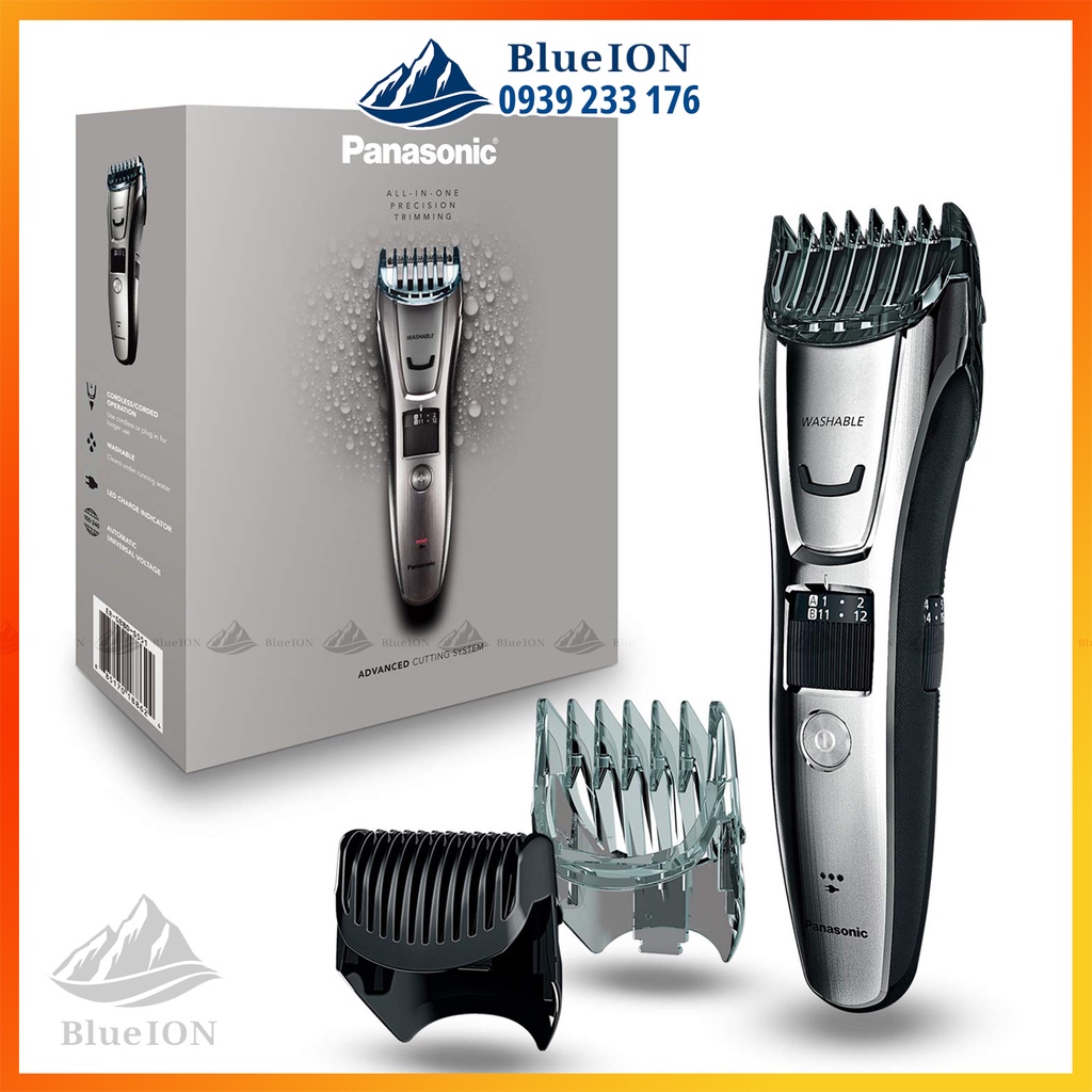 Tông đơ cắt tỉa Panasonic All-in-One Precision Trimmer Rechargeable Washable ER-GB80-S (hàng Mỹ)