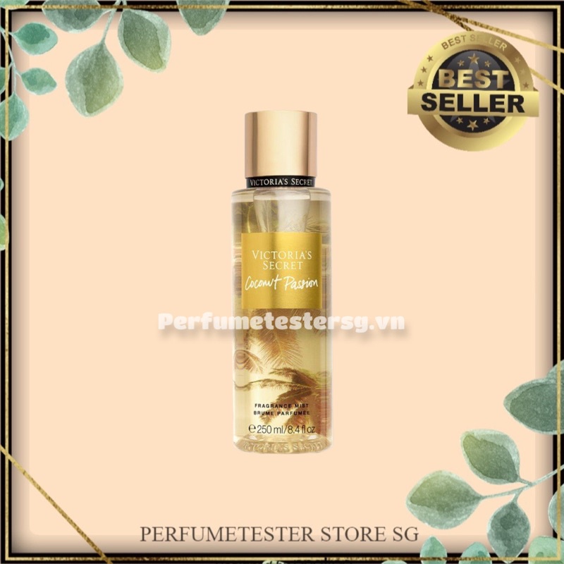 Xịt Dưỡng Thể Body Mist VICTORIA'S SECRET &quot;Coconut Pasion&quot; 50ml/100ml 236ml Full Seal  -𝒑𝒆𝒓𝒇𝒖𝒎𝒆𝒕𝒆𝒔𝒕𝒆𝒓.𝒔𝒈