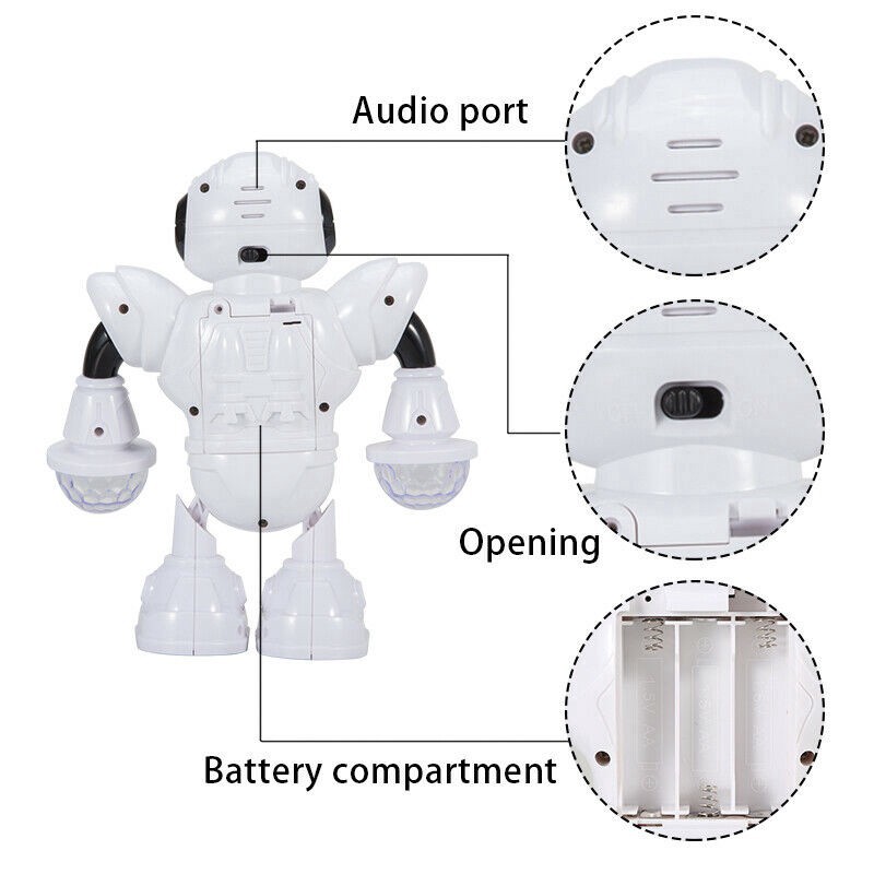 Robot Đồ Chơi Thông Minh Cho Bé Trai 2 3 4 5 6 7 8 9 10 11 Tuổi