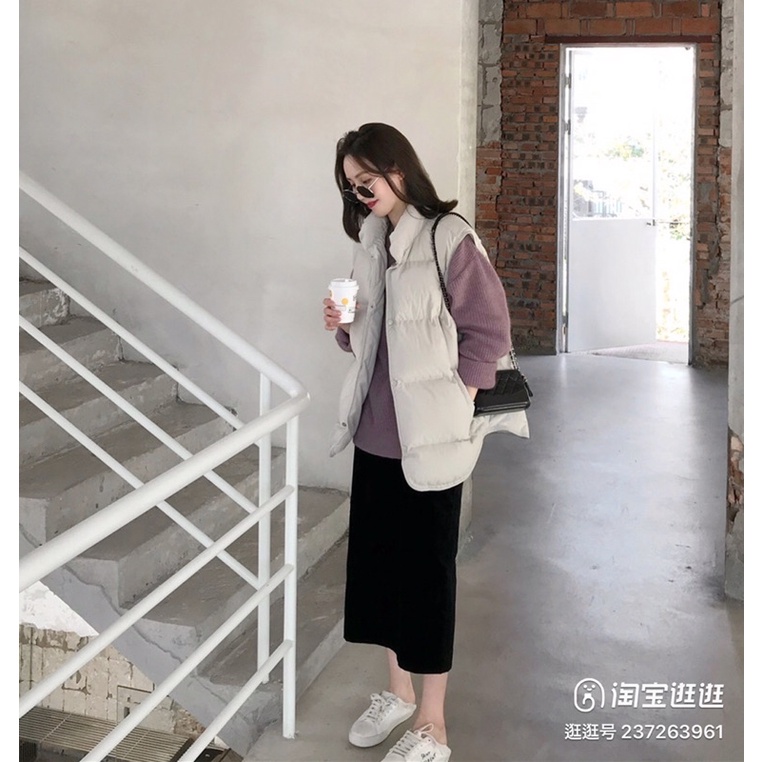 Áo phao dáng gile, áo phao không tay