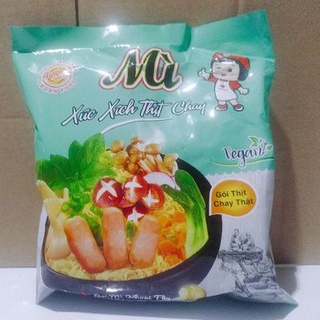 Mì xúc xích chay âu lạc sợi mì khoai tây không chiên