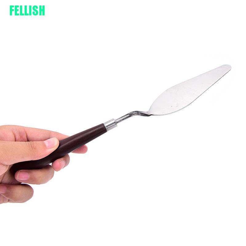 Dụng Cụ Trộn Màu Vẽ Bằng Thép Không Gỉ Tiện Dụng