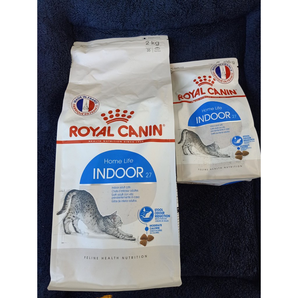 Thức ăn hạt Royal Canin Indoor dành cho mèo trưởng thành gói 400g