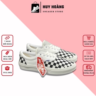 Giày thể thao nam nữ Vans car - giày Vans caro buộc dây siêu cấp Full Box
