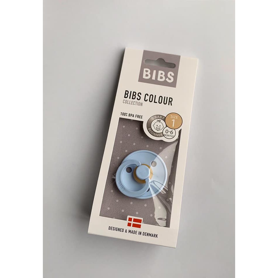 Ty Giả/ Ty Ngậm BIBS Đan Mạch Cao Su Thiên Nhiên