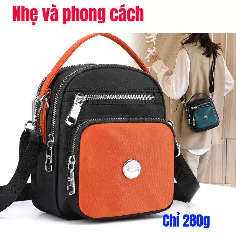 Túi Đeo Chéo Vải Oxford Chống Thấm Nước Thời Trang Cho Nữ