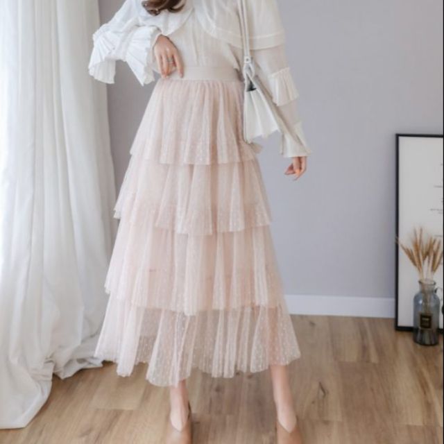 Chân váy 5 tầng live ( 200g 115)