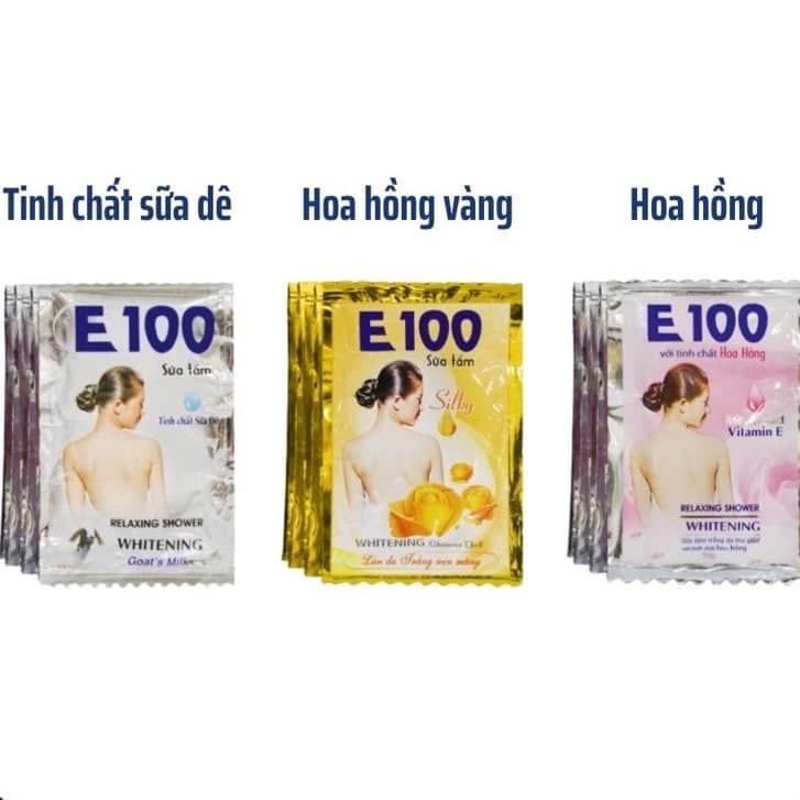 Sữa tắm E100 dây 12 gói
