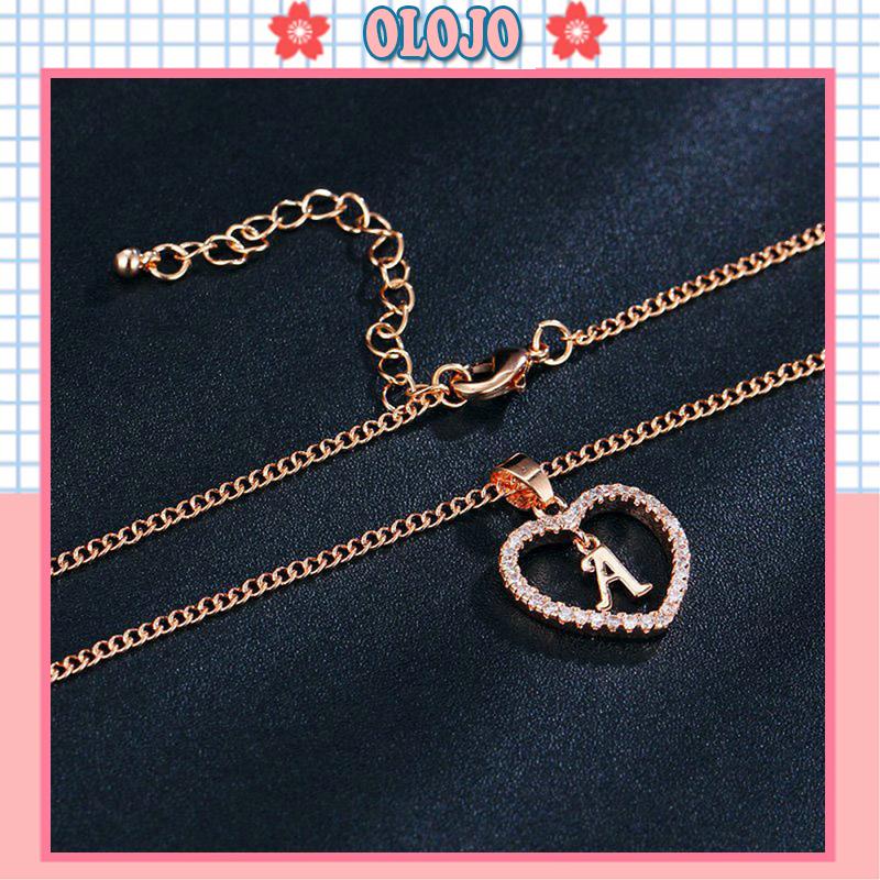 🌸vòng cổ Mặt 26 Chữ Cái A-Z Thời Trang