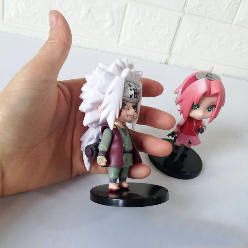 Combo 24 Mô Hình Nhân Vật Naruto Đầu To Chibi Dễ Thương