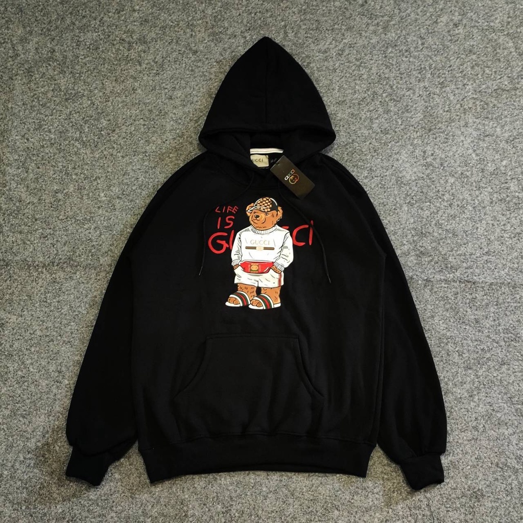 Áo Khoác Hoodie Gucci Thời Trang Cao Cấp Cho Nam