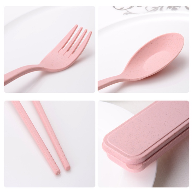 BỘ THÌA, DĨA, ĐŨA 3 CHI TIẾT LÚA MẠCH - br00327