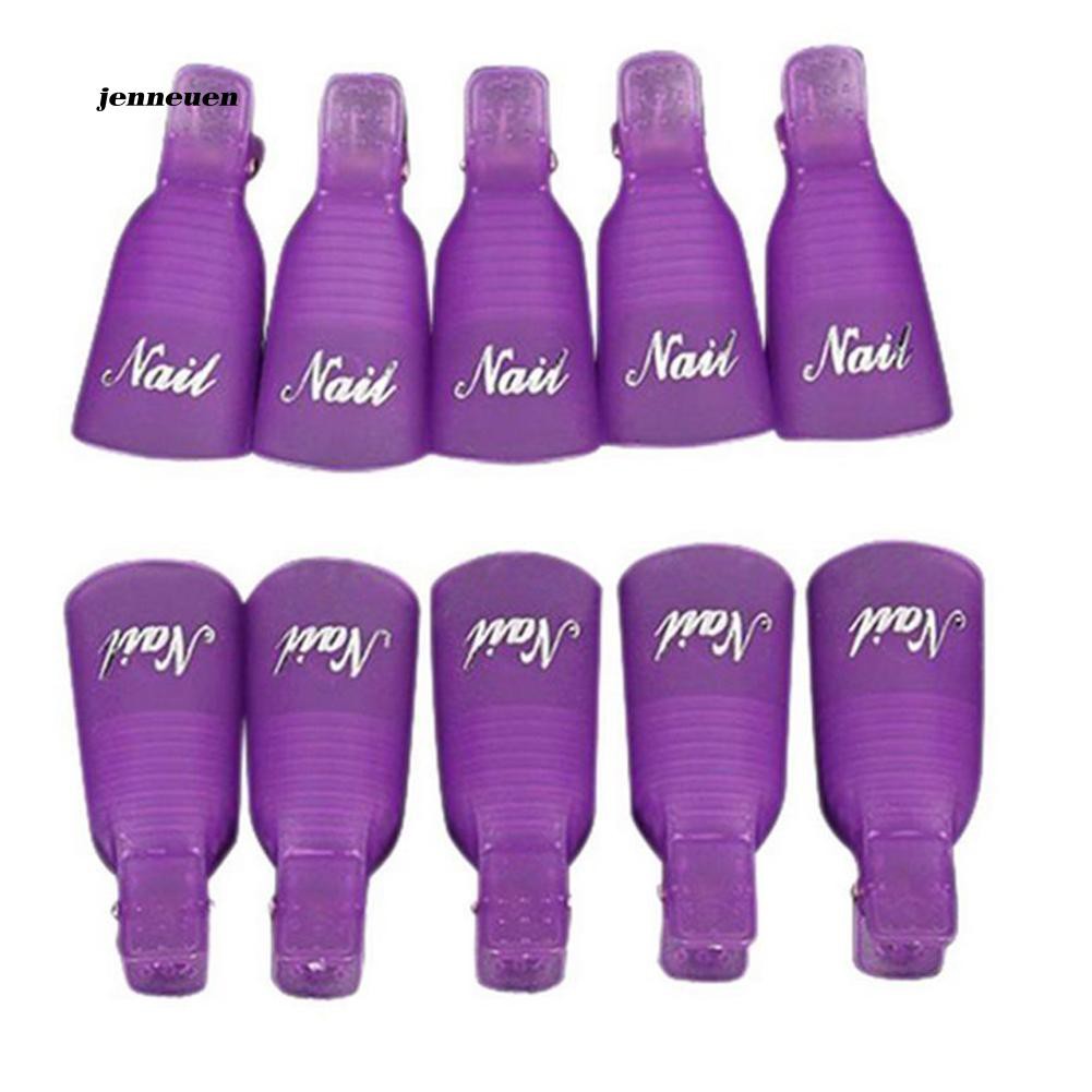 [Hàng mới về] Set 10 kẹp đầu móng tay nghệ thuật làm móng chuyên dụng