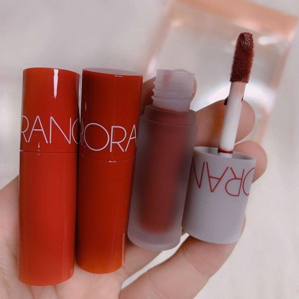 Set 3 Cây Son Kem Lì HERORANGE BEST TINT COOL &amp; WARM Bảng MiNi