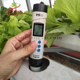 Bút đo pH, TDS, EC và nhiệt độ trong nước COM-300 HM Digital-USA