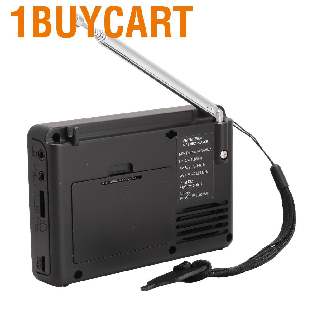 Radio kỹ thuật số Fm/ Am/ SW bluetooth 5.0