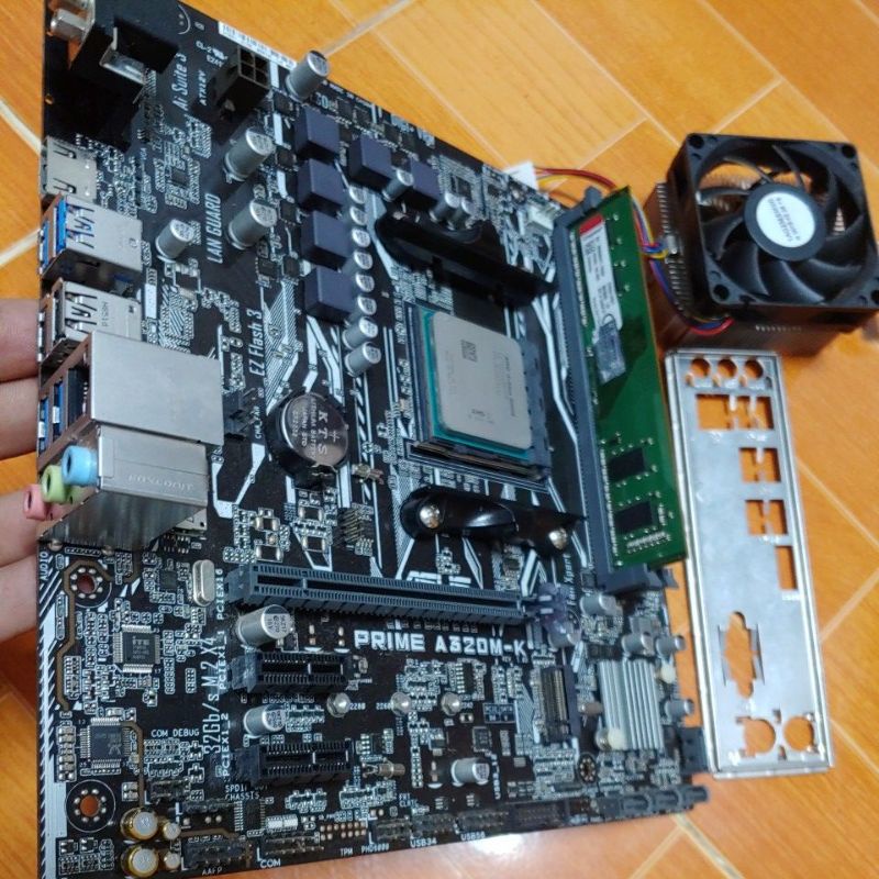Combo Main Amd Prime A320M K Cpu AMD Athlon 200G Ram DDR4 8Gb