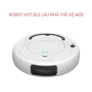 Robot quét nhà hút bụi lau nhà tự động 3 trong 1 bowai