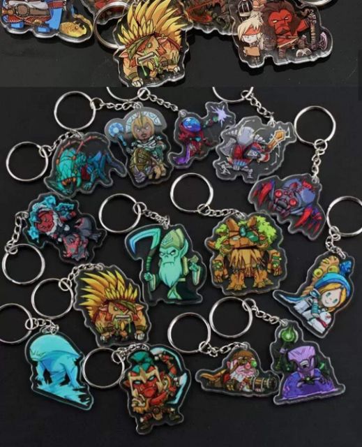 <DOTA 2 SHOP> Móc khóa hero dota 2