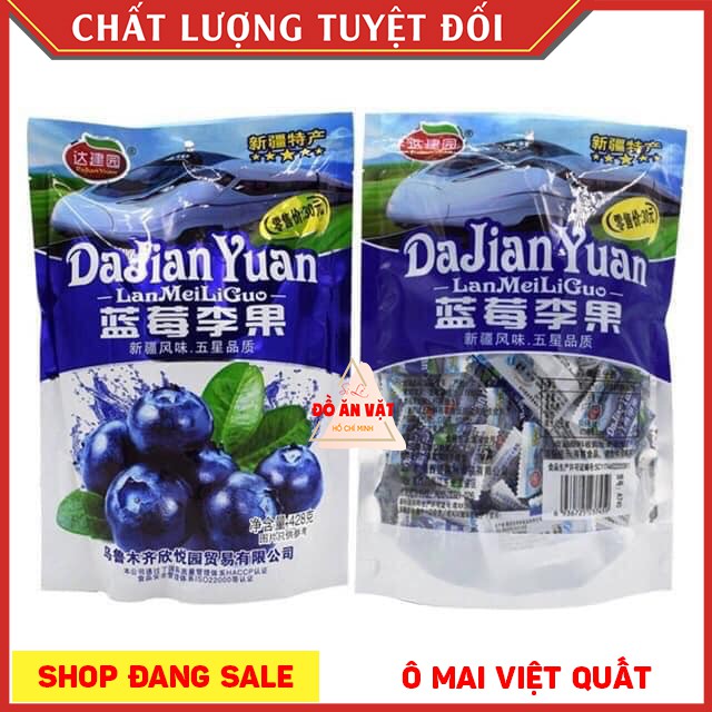 [BÃO SALE] Ô Mai Việt Quất Sấy Khô - Ô Mai Sấy Khô Bịch To 428g