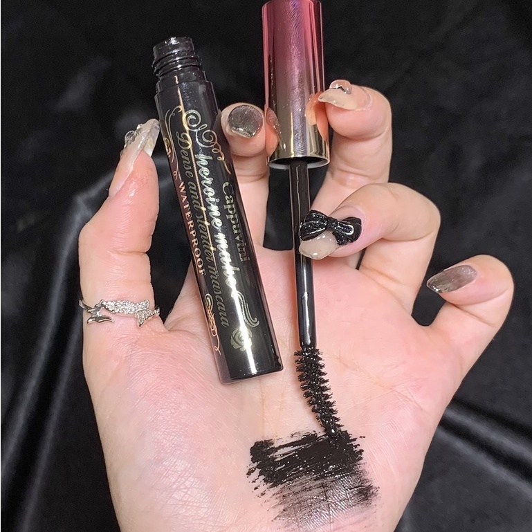 Mascara Cappuvini Uốn Mi Nâng Mi và Làm Dày Mi