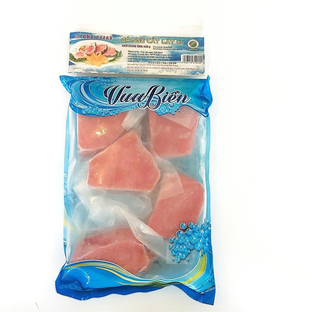 Cá Ngừ cắt lát 4-5 miếng vua biển Hà Nội 500gr